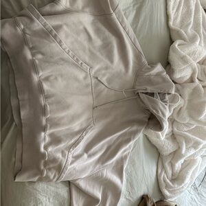 Nike Women's Cream oversized Pullover Hoodie